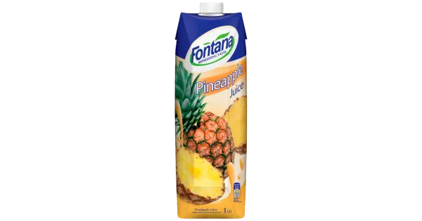 Fontana ananassimahl 100% 1L