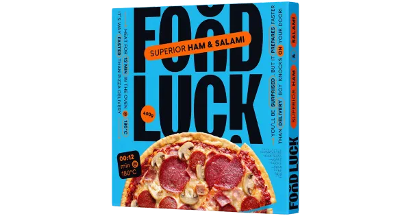 Food Luck Pitsa singi ja salaamiga 400 g