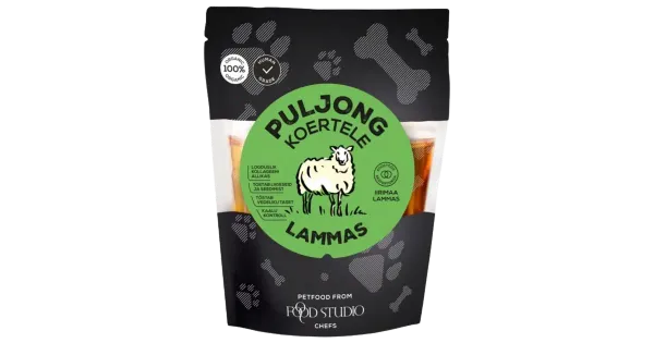 Food Studio täiendsööt koertele mahe lambakondipuljong 350G