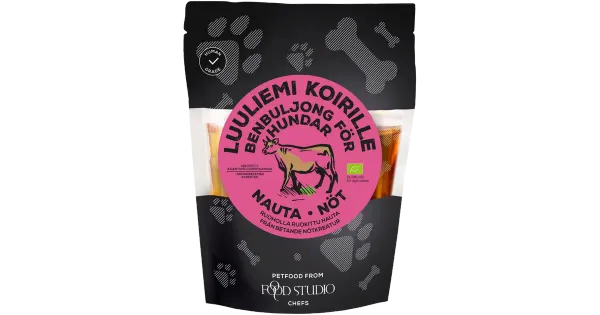 Food Studio täiendsööt koertele mahe veisekondipuljong 350G