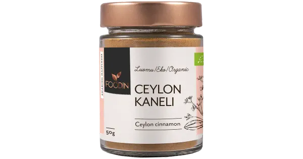 Foodin ceylon kaneel 50g öko