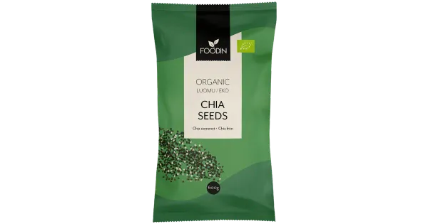 Foodin mahedad chia seemned 600 g