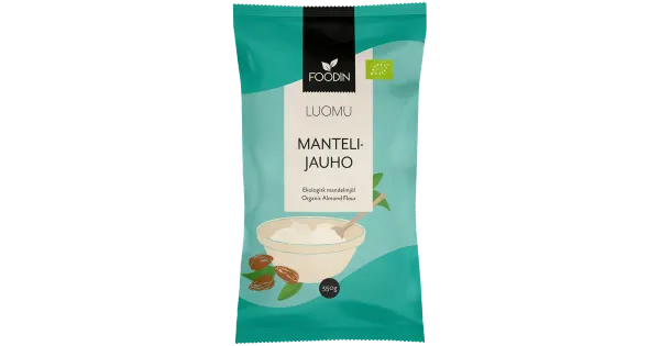Foodin ökoloogiline mandlijahu, 350 g