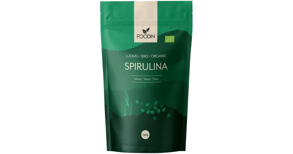 Foodin Spirulina tabletid, looduslik 150g