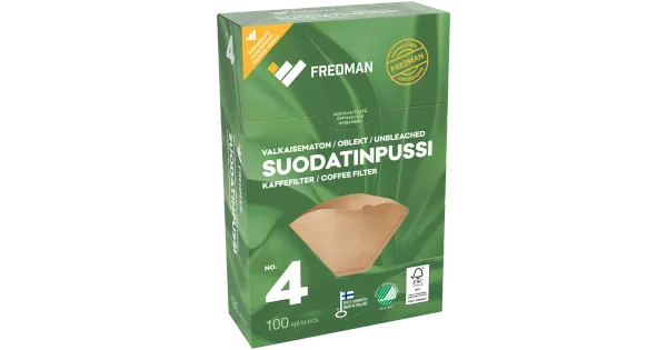 Fredman Kohvifilter N:04 /100, pruun