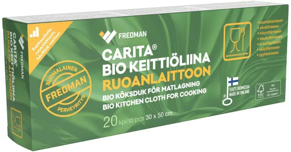 Fredman köögilinad toidutegemiseks 20tk