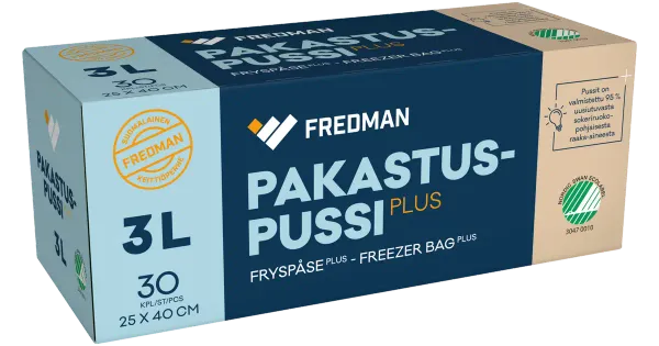Fredman külmutuskott Eko 3l 30tk