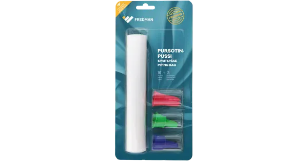 Fredman tordipritsi otsik 3tk+ kilekott 10tk