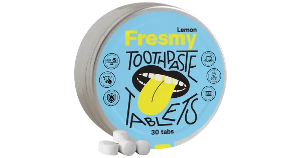 Fresmy hambapastatabletid sidrunimaitselised 30tk