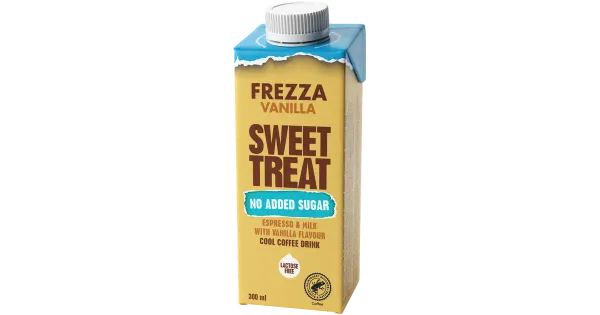 Frezza Vanilla Sweet Treat piimakohvijook, ilma lisatud suhkruta, laktoosivaba, 300 ML