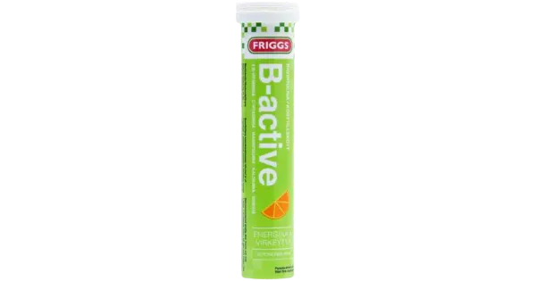 Friggs kihisevad B-Active vitamiini tabletid apelsini 20tk