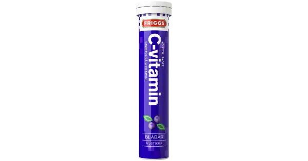 Friggs kihisevad C vitamiini tabletid mustika 20tk 1000mg