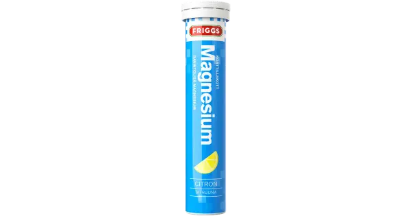 Friggs kihisevad vitamiinitabletid magneesiumiga, sidruni 20tk 80g