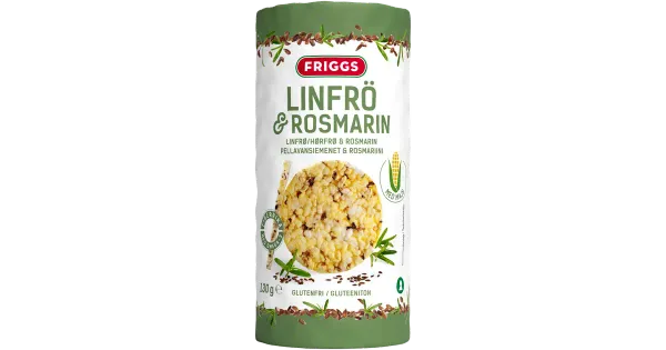 Friggs maisigaletid linaseemne ja rosmariiniga, 130 g