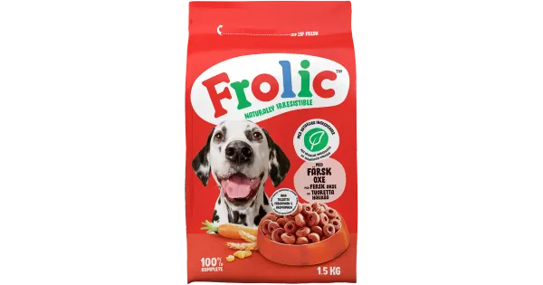 Frolic 1,5kg koeratoit veiselihaga