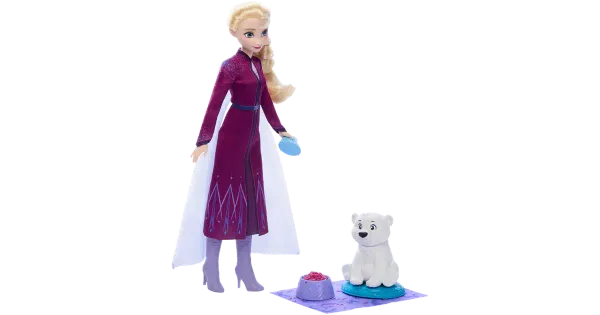 Frozen elsa ja karu beebi