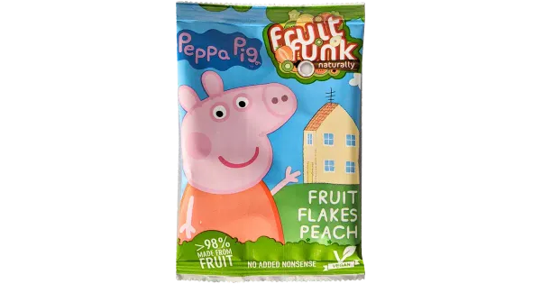 Fruitfunk Põrsas Peppa virsikukrõps 3a, 16g