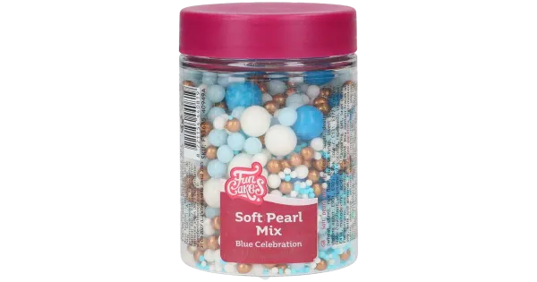 Funcakes pehmed suhkrupärlid sinistes toonides, 80 g