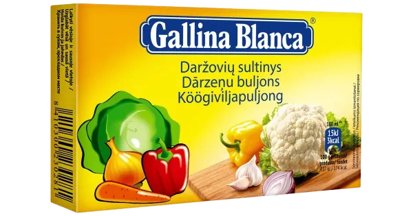 Gallina Blanca köögiviljapuljongikuubik 8*10g