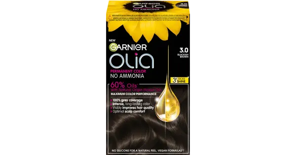 Garnier Olia püsivärv soft black 3.0