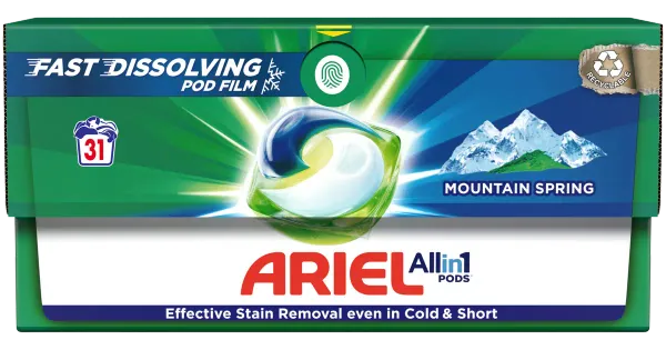 Geelkapslid Ariel Mountain Spring 31tk
