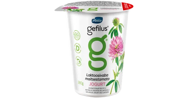 Gefilus Maitsestamata jogurt 2,5%, 380 g