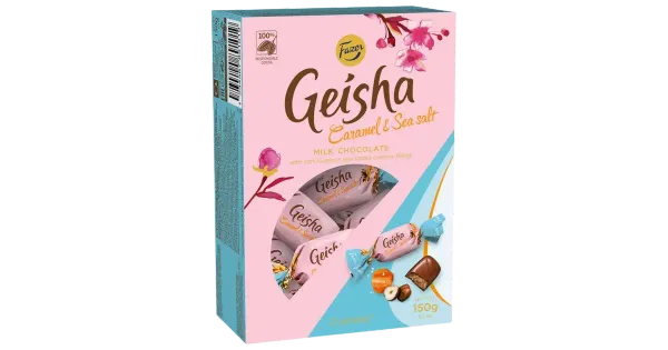 Geisha Caramel & Sea Salt 150g