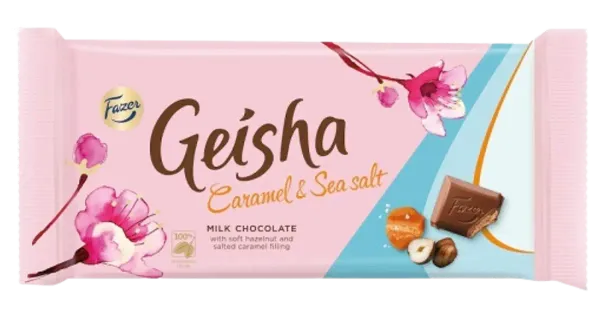Geisha Caramel & Sea Salt piimašokolaad