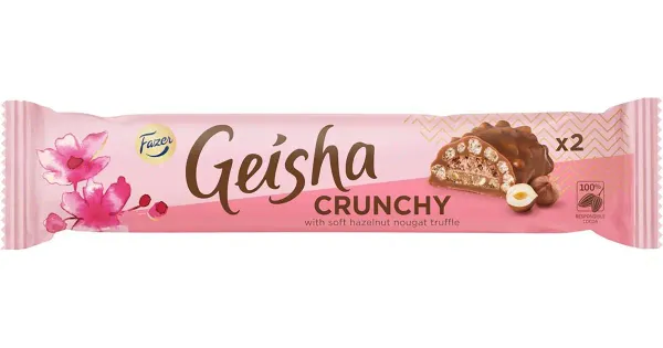 Geisha Crunchy šokolaadibatoon 50g