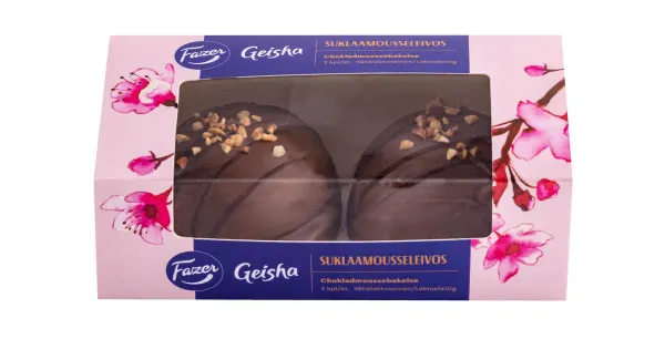 Geisha šokolaadivahukook, sulatatud 2 tk, 160 g