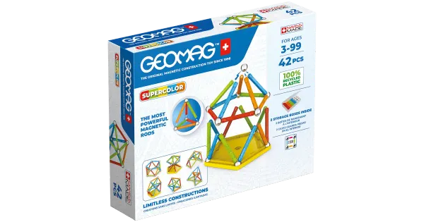 Geomag supercolor magnet pulgad