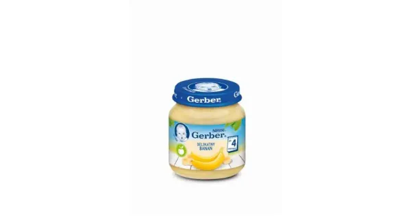 GERBER banaanipüree 4k, 125 g