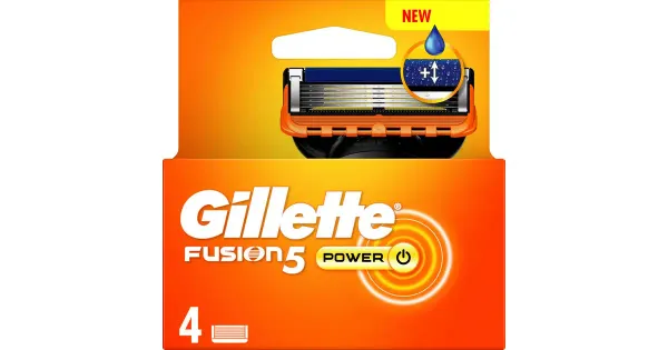 Gillette fusion 5 Power varuteras 4tk