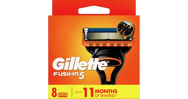 Gillette vahetustera 5-tera Fusion Manual 8tk