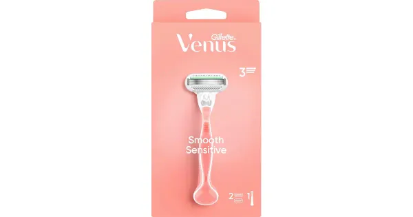 Gillette Venus raseerija+2 varutera Smooth3 sensitive 3-teraline