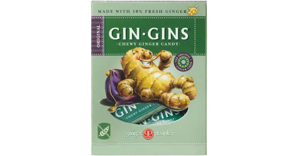 GinGins ingveri närimiskommid Travel Pack