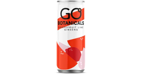 Go Botanicals Greibi-, laimi- ja ženšennimaitseline karastusjook 330 ml
