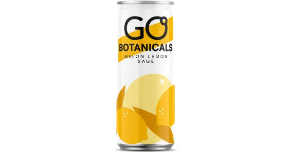 Go Botanicals Meloni-, sidruni- ja salveimaitseline karastusjook 330 ml