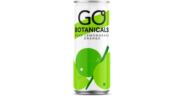 Go Botanicals Pirni-, apelsini- ja sidrunheinamaitseline karastusjook 330 ml