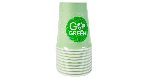 Go green ökoloogilised joogitopsid 350ml, 10tk