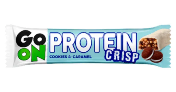GO ON Protein Crisp küpsise-karamelli proteiinibatoon 50g