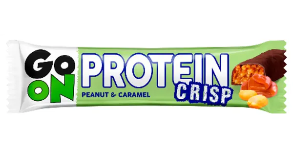 GO ON Protein Crisp maapähkli-karamelli proteiinibatoon 50g