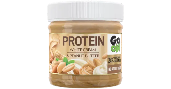 GO ON PROTEIN kreem röstitud maapähklitega, ilma lisatud suhkruta 180g