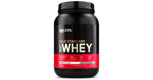 Gold Standard 100% whey proteiinipulber küpsis-koor 896 g
