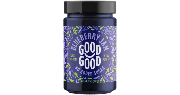 Good Good mustikamoos steviaga 330 g
