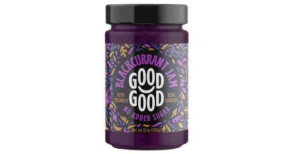 Good Good mustsõstramoos steviaga 330 g