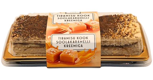 Gourmet Club Tiramisu Kook Soolakaramelli Kreemiga 275 g