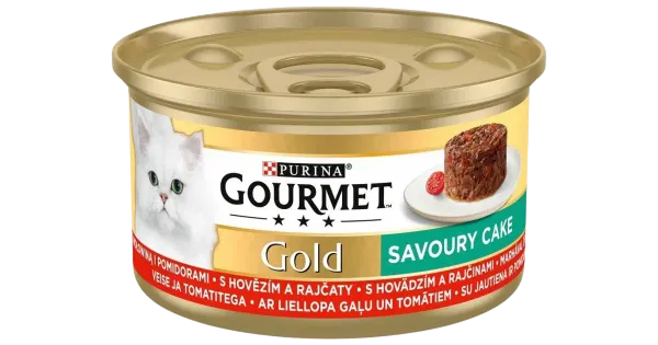 Gourmet Gold Savoury Cake hõrgutis loomaliha 85g