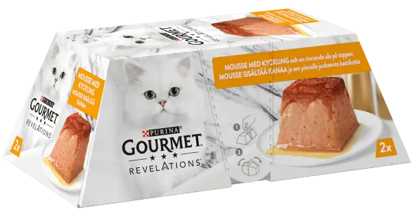 Gourmet Revelations kassitoit kanalihaga 2x57g