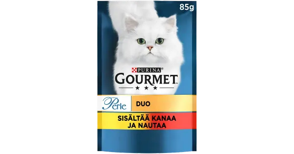 Gourmet täissööt kassidele kana- ja veiselihaga 80 g